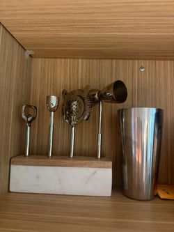 West Elm bar set