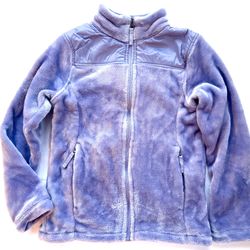 Girls Size M 10-12 Light Purple Lavender Fleece Full ZipJacket Coat 32 Degree 
