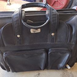 Leather Laptop Carry Case