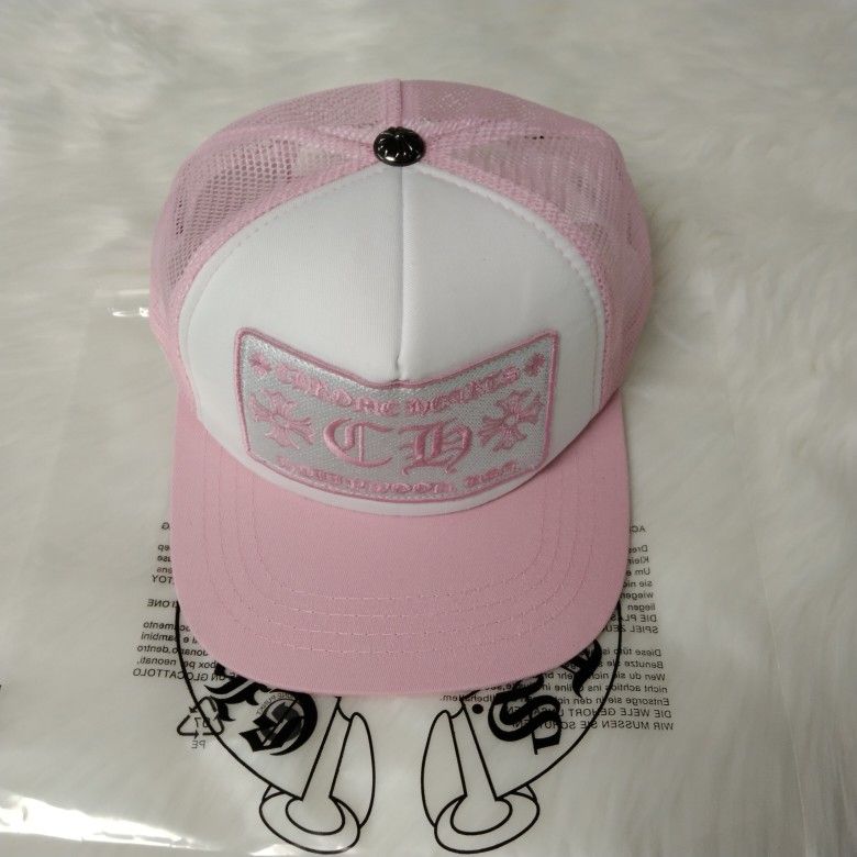 Chrome Hearts Trucker Hat Pink