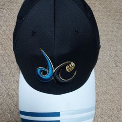 Washington Wizards Adidas Hat Cap Fitted L/XL NBA DC White Bill Basketball