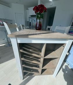 Wine table  and 4 chairs included