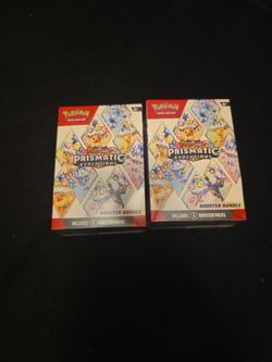Pokemon Prismatic Evolutions Booster Bundle