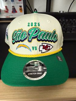 Chargers vs Chiefs Official NFL São Paulo Hat