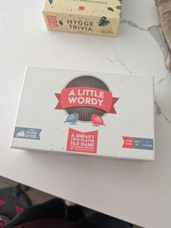 A Little Wordy Board Game