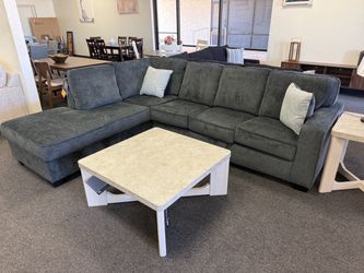 Grey sectional