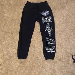 YoungLA x Gold’s Gym Immortal Joggers – Black (Small)