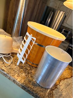 Nostalgia Quart Swirl Cone Ice Cream Maker, Chocolate Brown