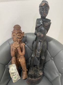 African art solid wood