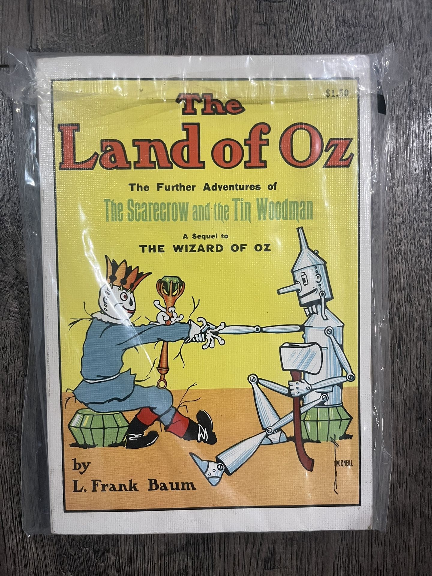 Vintage The Land of Oz by L. Frank Baum - Classic Paperback Sequel to The Wizard of Oz