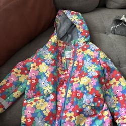 Girls Size 4-5 Raincoat 