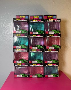 Needoh Nice Cube Glitter & Glow