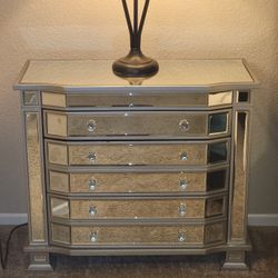 Mirrored 3 Drawer Dresser