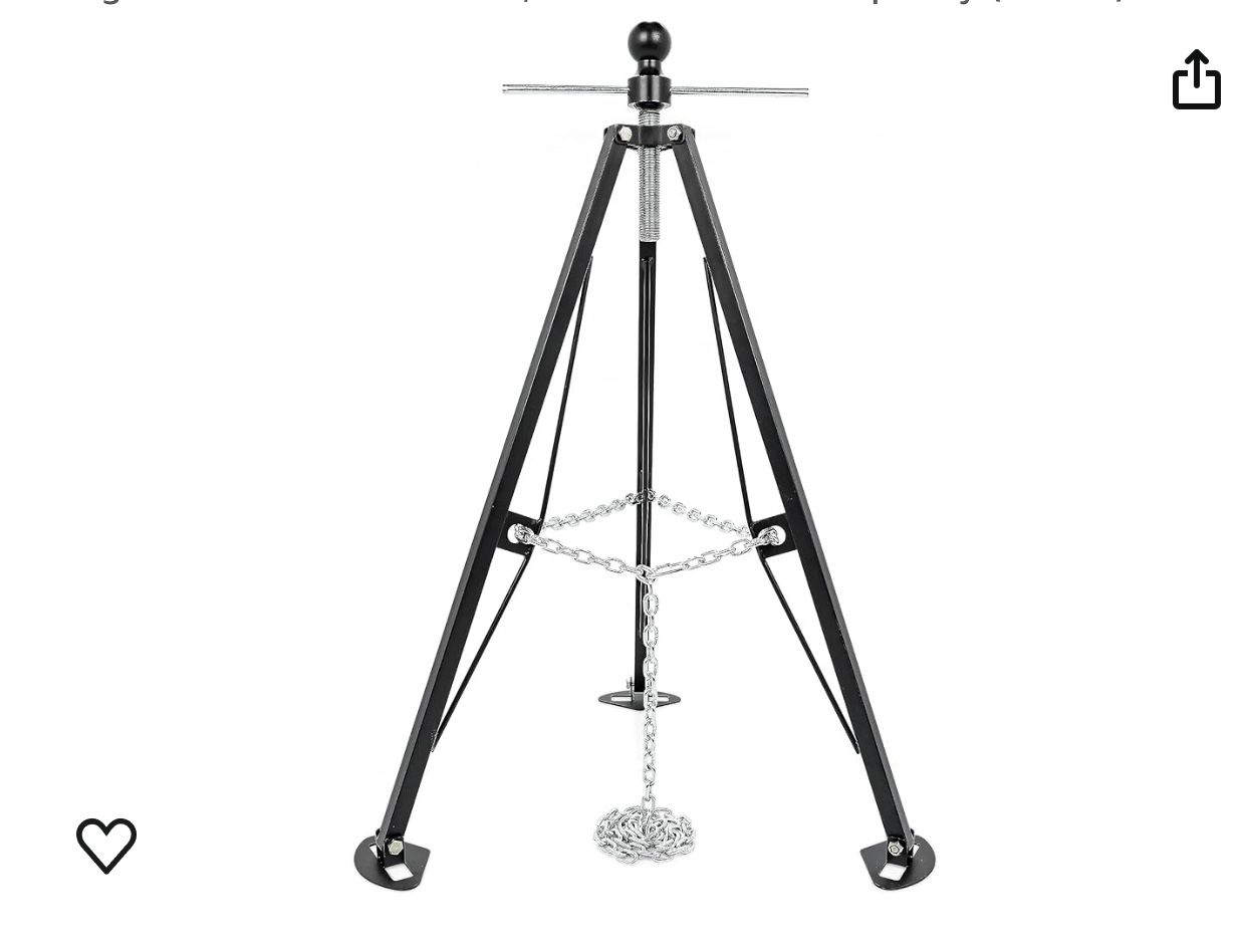 Eaz-Lift Camper/RV Gooseneck Stabilizer Tripod Jack 