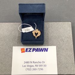 14kt Diamond  pendant