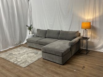 Macys Gray Sectional