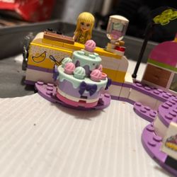 Built Lego Bakery Competition Set