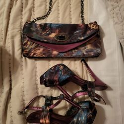 Aldos Heels & Purse Matching Set