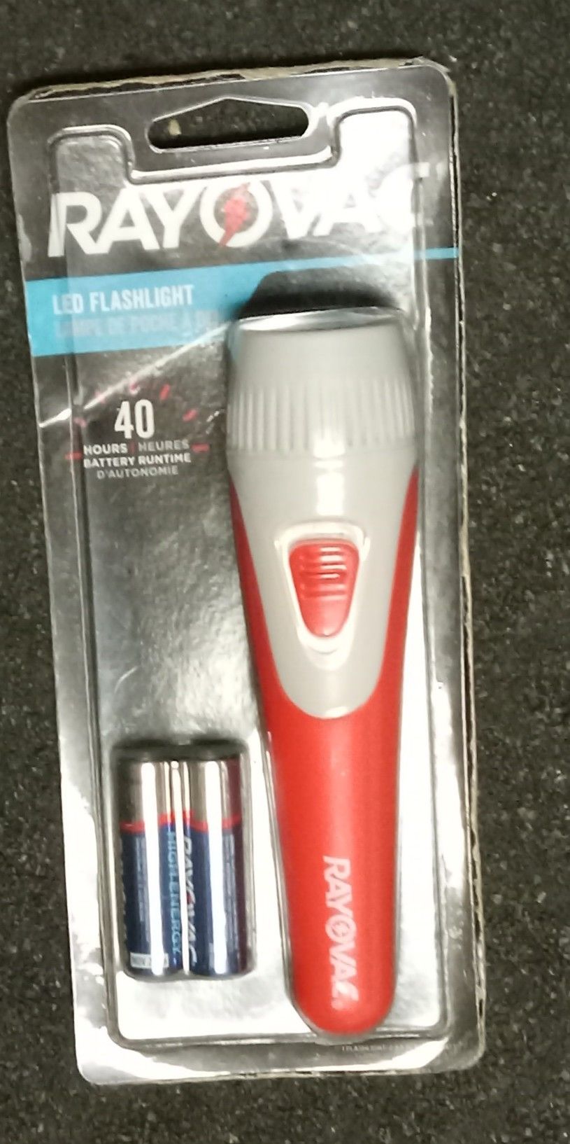 Rayovac BEP2AA-BTB 18 Lumens LED Flashlight