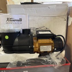 3/4HP 115v Single Speed Aboveground Pool Spa Pond Swimming  Water Pump  Strainer Basket Filter Coleman Intex Replacement Pond 