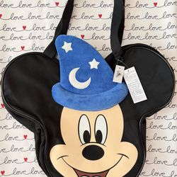 New Sorcerer Mickey Mouse Big Face Tote Limited Only