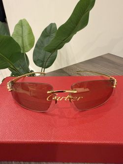 Cartier Gold Sunglasses