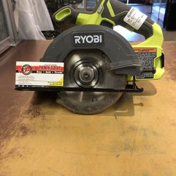 Ryobi One+ 18v Cordless 5-1/2” Circular Saw (Tool Only)