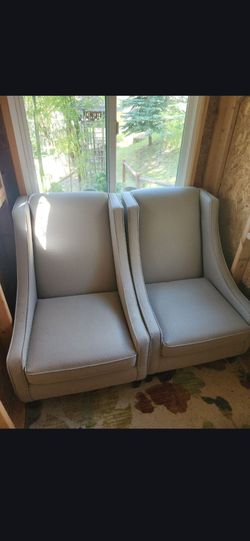 Coffee chairs.  Free to the first person that can pick in Covington.
