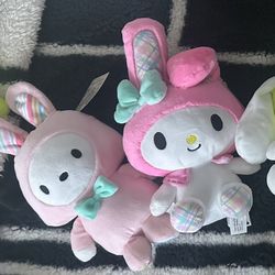 Sanrio Spring/Easter Plushies