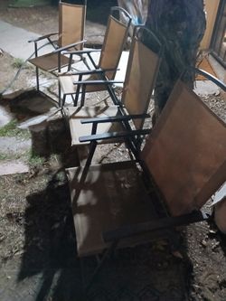 4 Deck Chairs