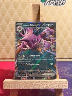 Team Rocket’s Nidoking ex 119/182