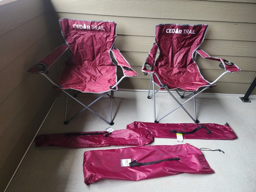 Cadar Trail two new chairs in on new bag. New. Never used.