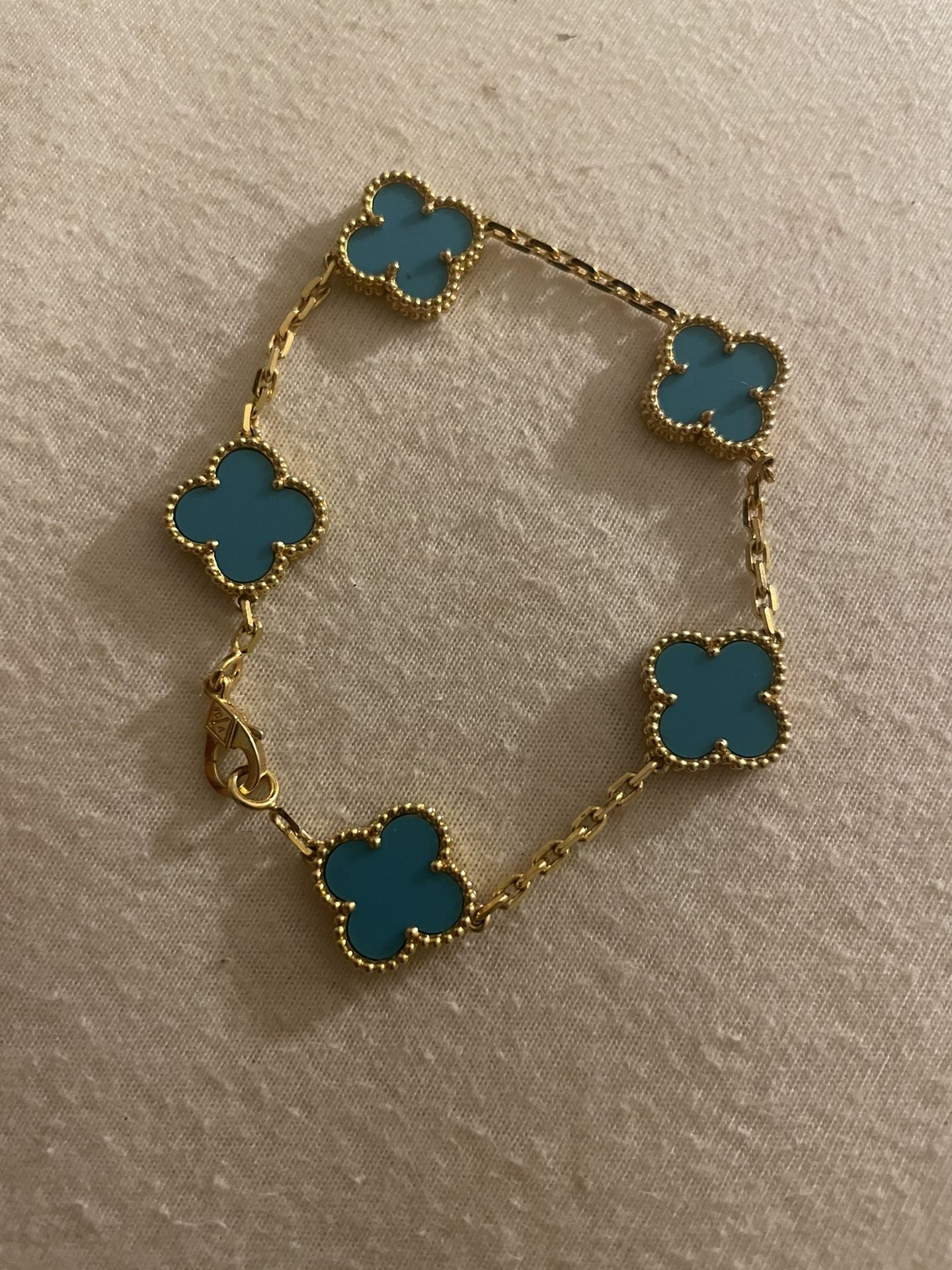 Authentic Van Cleef Blue Bracelet