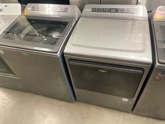 Whirlpool washer 5.3 cu ft and dryer gas