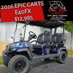 2026 EPIC FX Street Ready Golf Cart