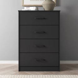Black 4 Drawer Dresser (Brand New)