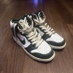 Nike Dunk High Spartan Green Size 9