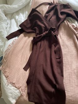 Brown dress large