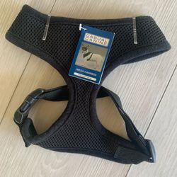 NEW Dog Harness Medium Black Mesh 
