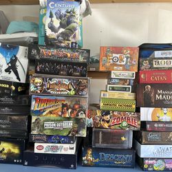 Assorted board games