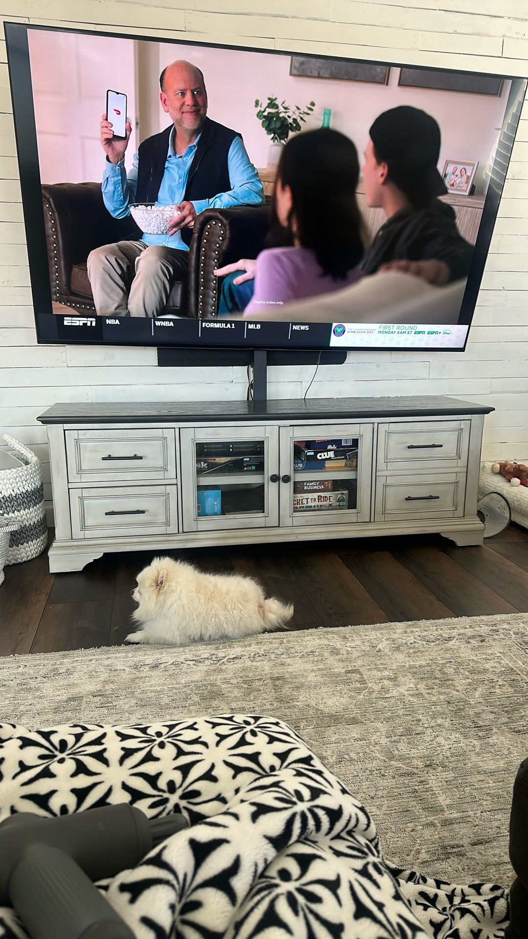 Costco Holden Tv Stand 3-In-1 TV Stand (light Grey)