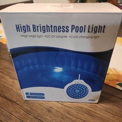LanPool Luces LED de piscina para piscina sobre el suelo con control de aplicación