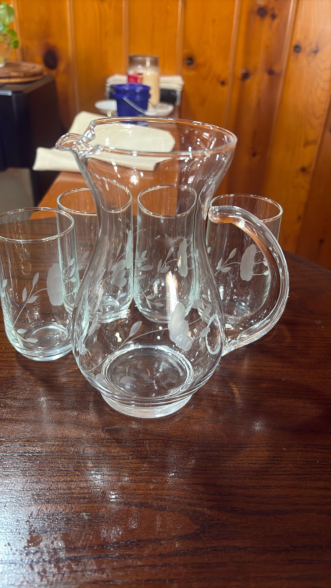 Princess House Set 4 Onz Glasses