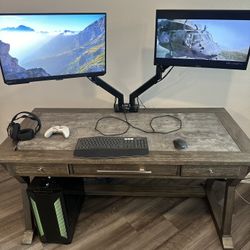 COMPLETE FULL STREAMING/GAMING COMPUTER SETUP EVERYTHING INCLUDED!!