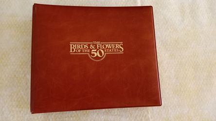 Birds & Flowers, 50 States, $50.