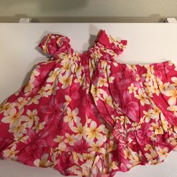 NWT 3T Hawaiian Dress Set