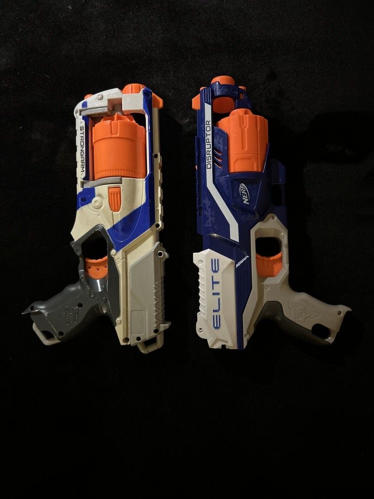 Nerf Revolver Pair