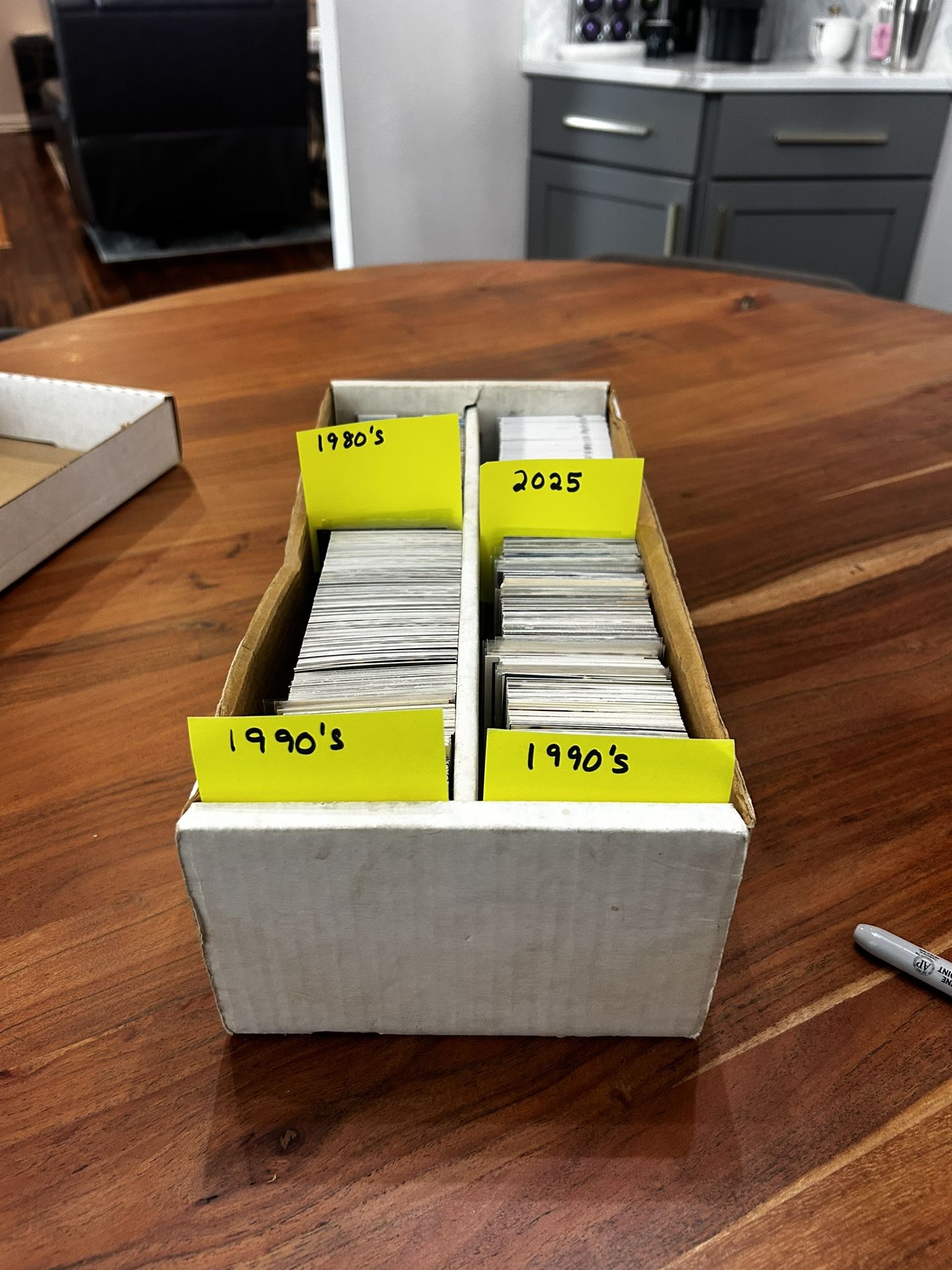 Baseball Cards from Multiple Decades.