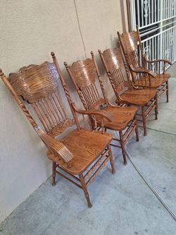 FOUR CHAIRS FOR SALE.