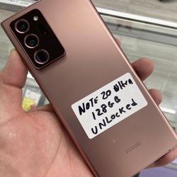 Note 20 Ultra Unlocked. Cash Or $10 Down W Approval *